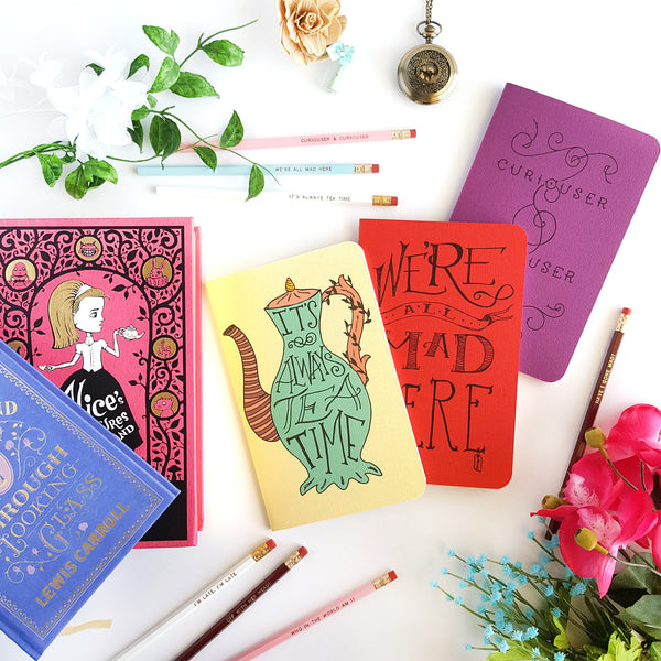 Alice in Wonderland Tea & Bookmark Set